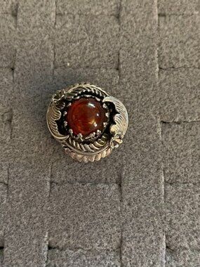 Vintage Sterling Silver Ring Sz 5 Handmade Boho Bob Stringer Y2K 1990s $295